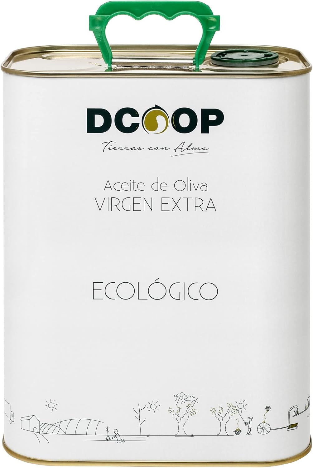 DCOOP Huile d'olive vierge écologique